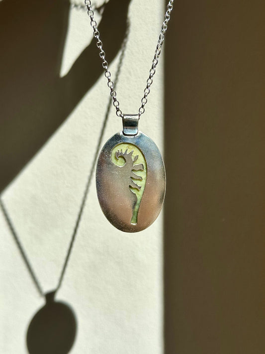 Unfurling Fern Pendant
