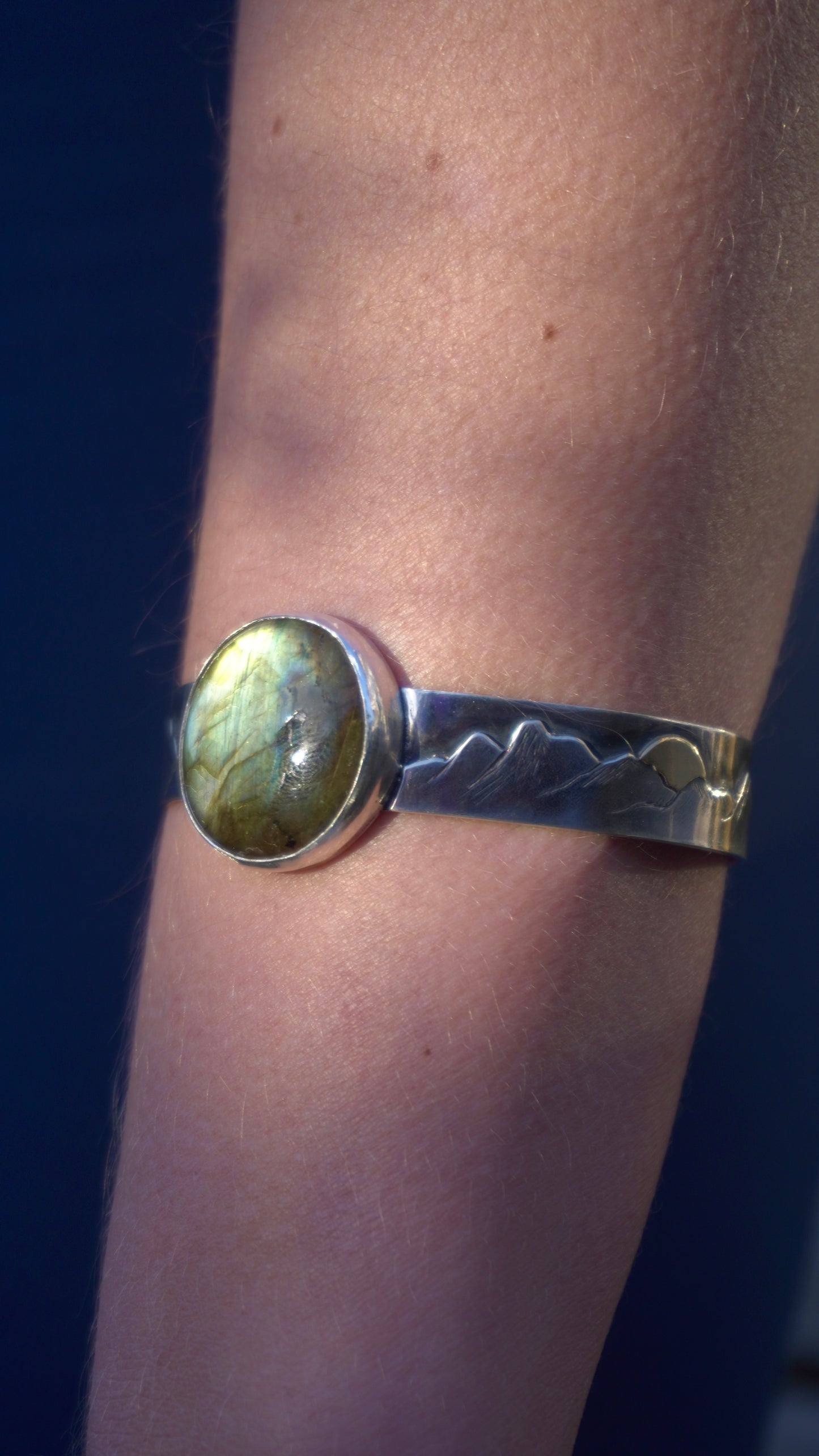 Labradorite Mountain Cuff