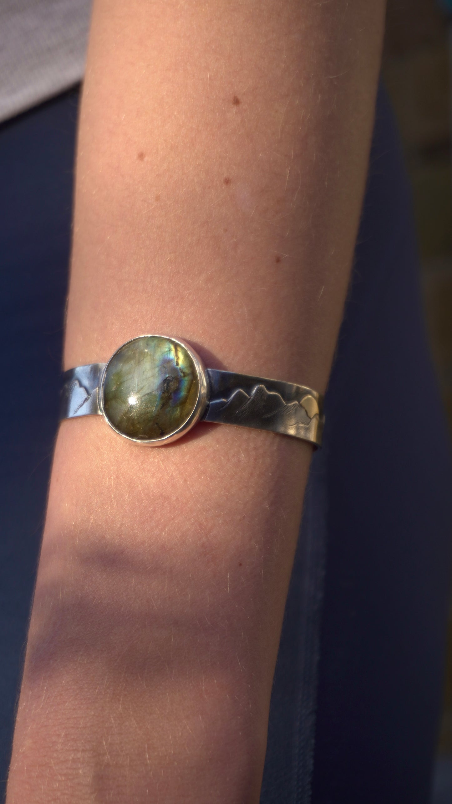 Labradorite Mountain Cuff