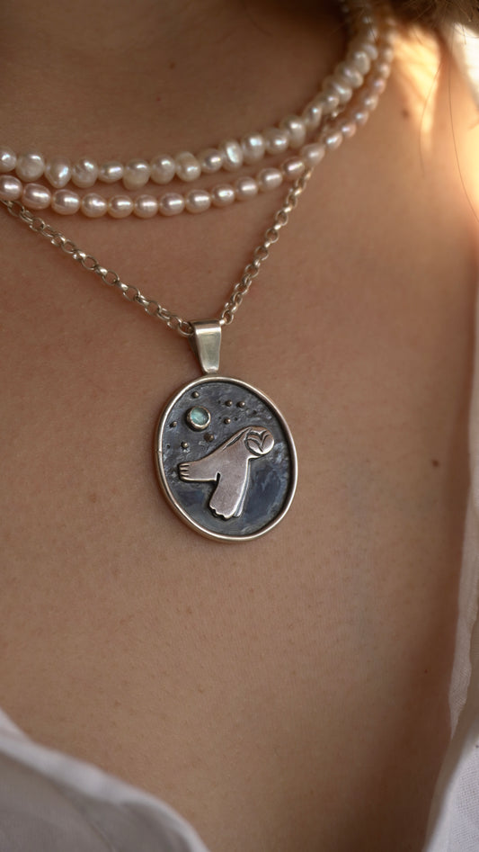 Barn Owl Pendant