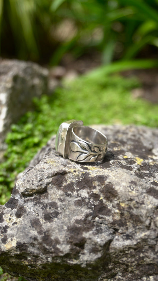 Rectangular Elder Ring