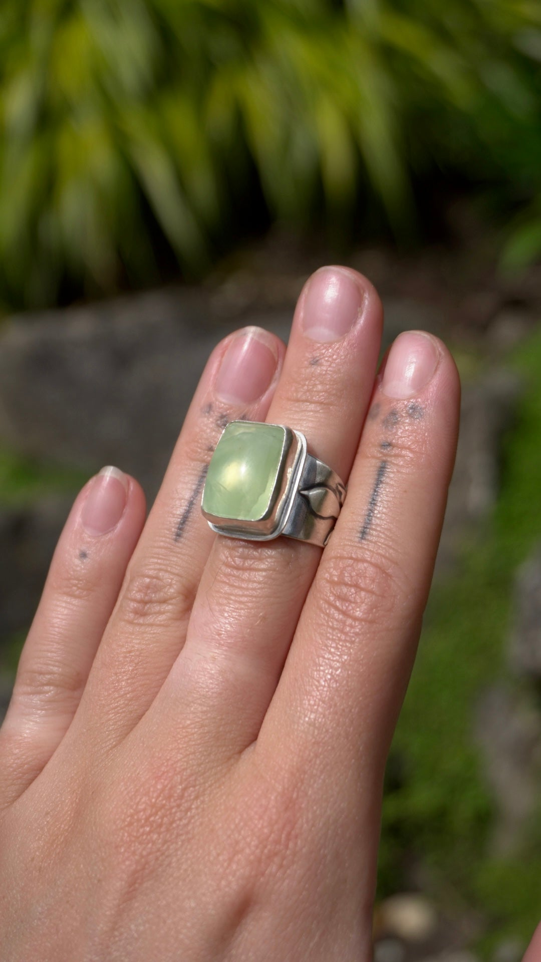 Rectangular Elder Ring