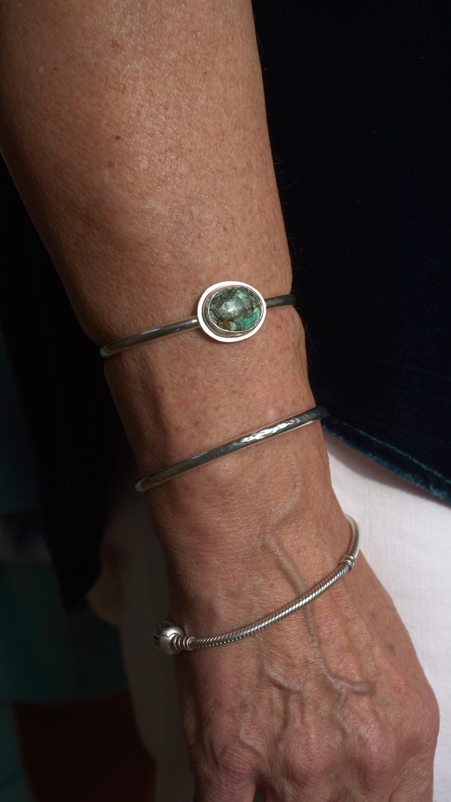 Tibetan Turquoise Cuff