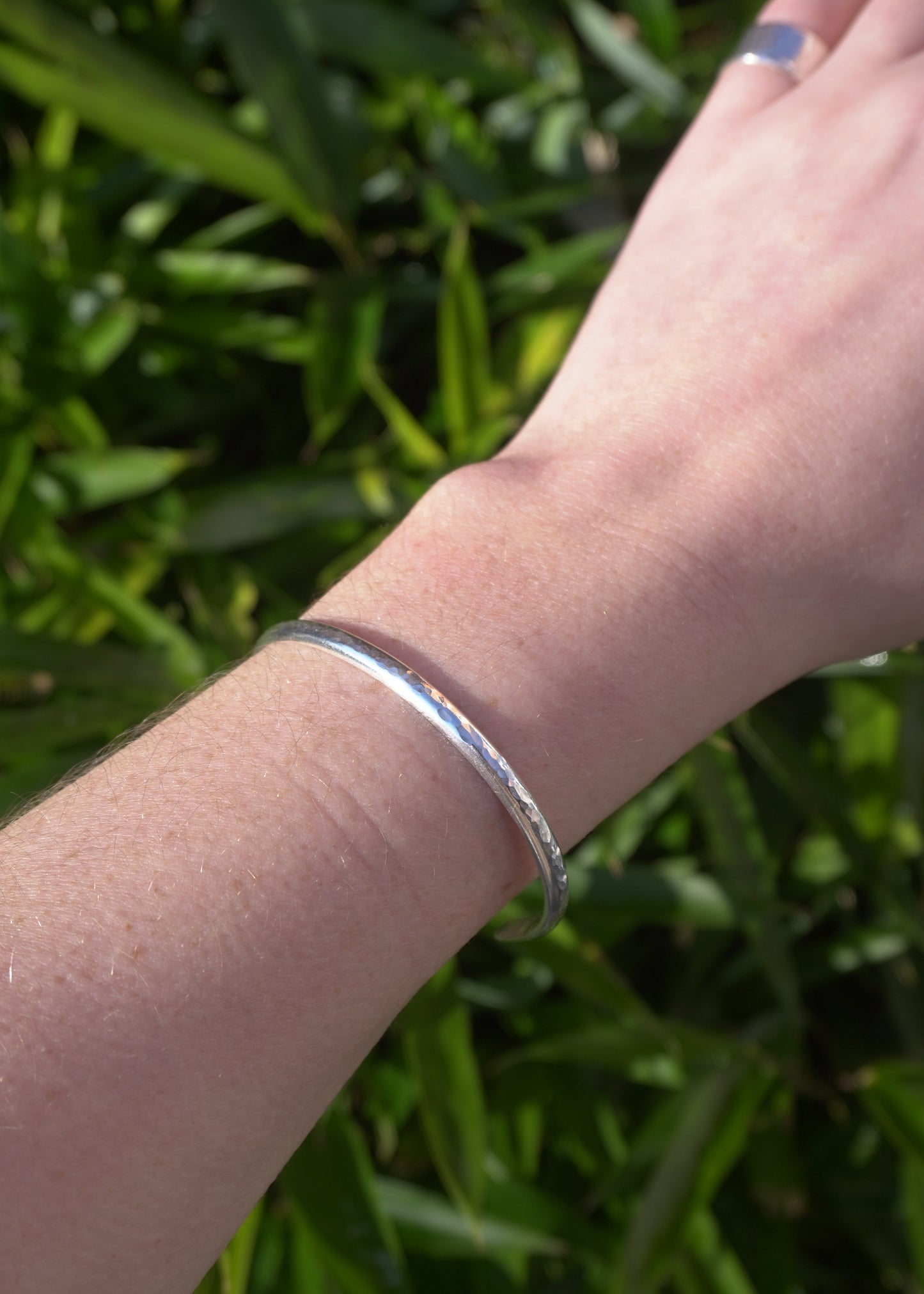 The Hammered Effortless Cuff