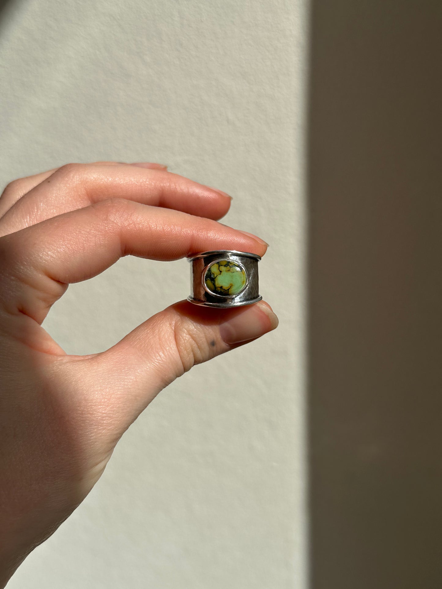 Lichenstone Ring - Size P½
