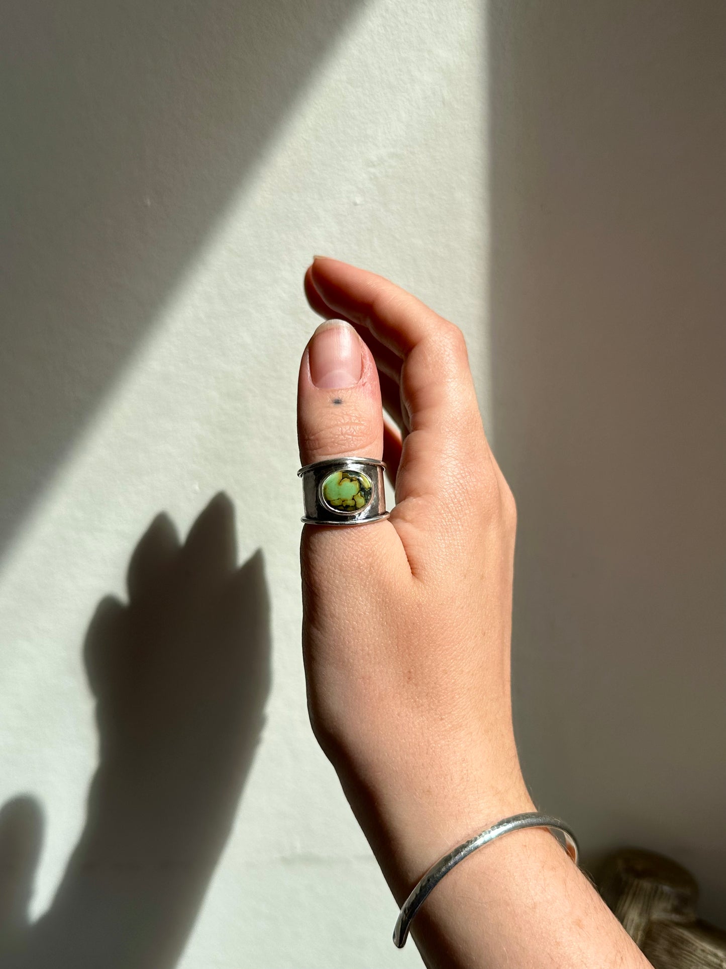 Lichenstone Ring - Size P½